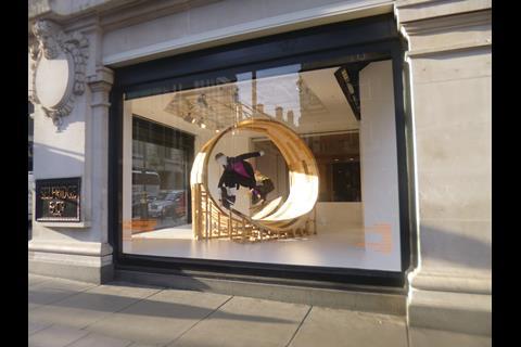 Skaters in Selfridges’ windows prepare shoppers for in-store ‘board game’ action from skate to surf